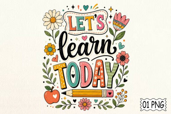 Boho Floral Teacher PNG