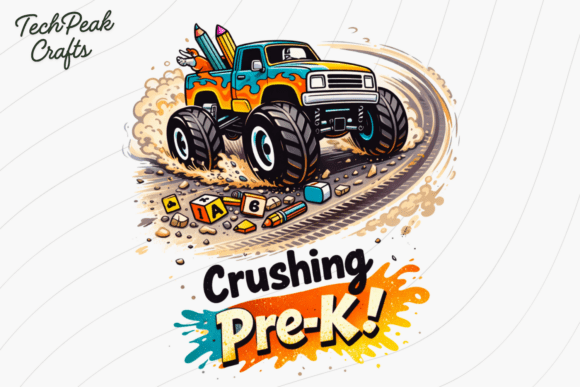 Crushing Pre K PNG: Designing for the Modern Back-to-School Season