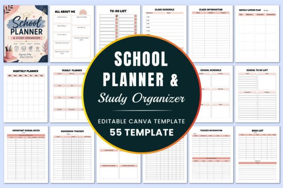 Mastering Academic Success with the School Planner Study Organizer KDP