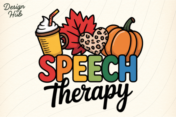Speech Therapy PNG Fall Autumn SLP Shirt