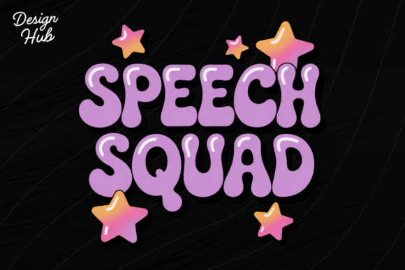Speech Therapy Squad PNG Sublimation