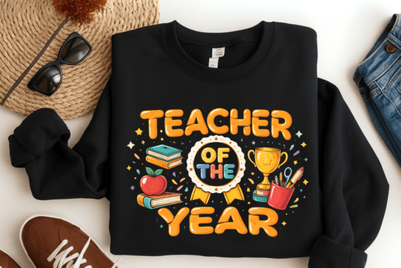 Teacher of the Year PNG, Teacher Award