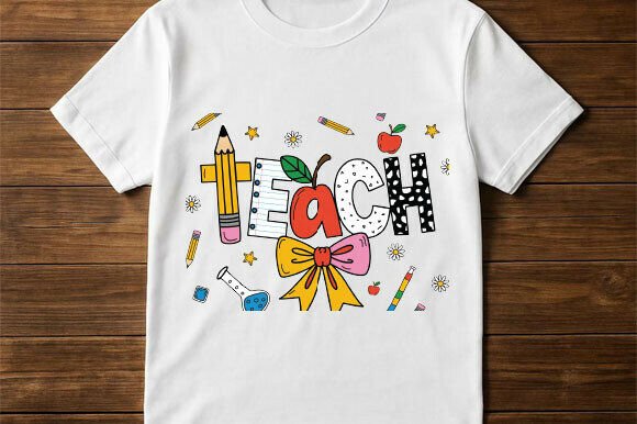 Unlocking Creativity: The Power of the “Teach” PNG Design for Educators and Crafters